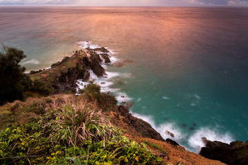 Byron Bay at sunset,  Australia