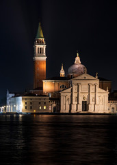 Fototapeta na wymiar venezia di notte