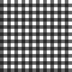 Black gigham pattern vector seamless square design background. Abstract tablecloth black for wallpaper. Abstract grid.