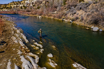 fly fishing the San Jaun River