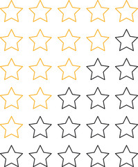 stars rating