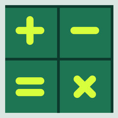 Obraz premium calculator icon