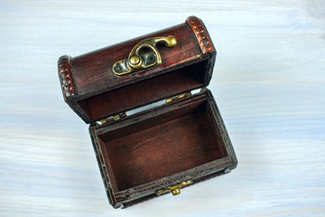 Empty treasure Chest