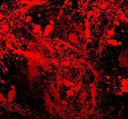 Vector blood splatters.