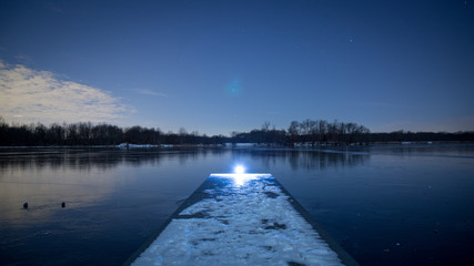 Discovery on the Dock
