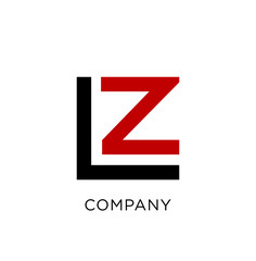 lz logo design vector icon