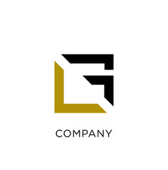 lf,lg abstract business logo