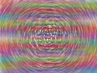 Colorful motion blur digital pointillism graphic