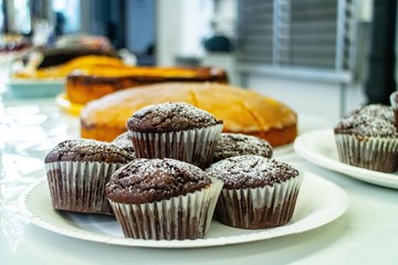 Muffin Kuchen, Buffet