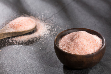 Fine pink salt from the Himalaya