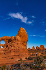 Turret Arch As the Sun Sets © Larry
