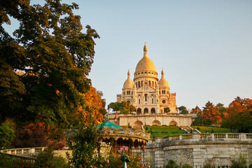 Fototapeta premium Sacre-Coeur, Montmartre, Paris