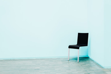 chair in empty room