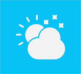 Cloud icon vector logo template