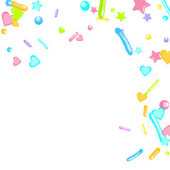 Sprinkles grainy. Cupcake dessert bakery confetti