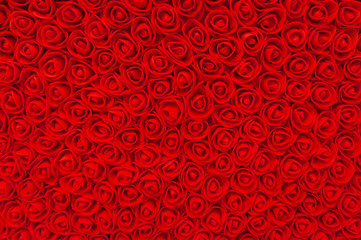 many red small roses background. texture, pattern, element for design