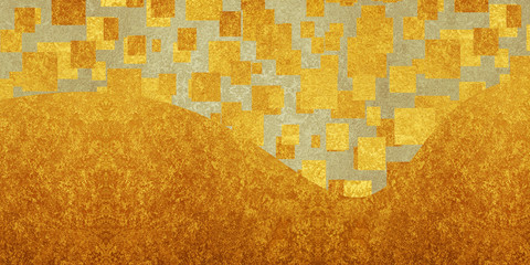 クリムトイメージの金の背景 Wall Mural Wallpaper Murals スタジオサラ