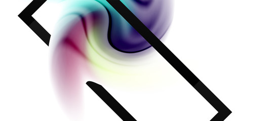 Abstract background, fluid mixing gradient liquid style colors composition. Vector Illustration For Wallpaper, Banner, Background, Card, Book Illustration, landing page