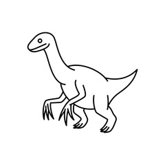 Obraz na płótnie Canvas テリジノサウルス