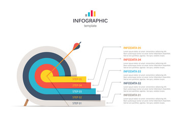 Vector infographic template