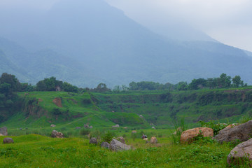 Abandon Sand Mine, change to beautiful landscape