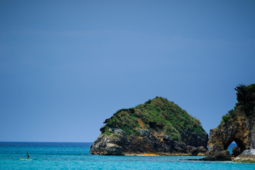 Fototapeta premium tropical island in Okinawa