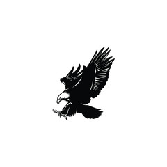 eagle with wings