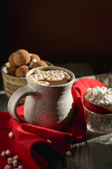 Mug of Hot Chocolate in Afternoon Sunlight