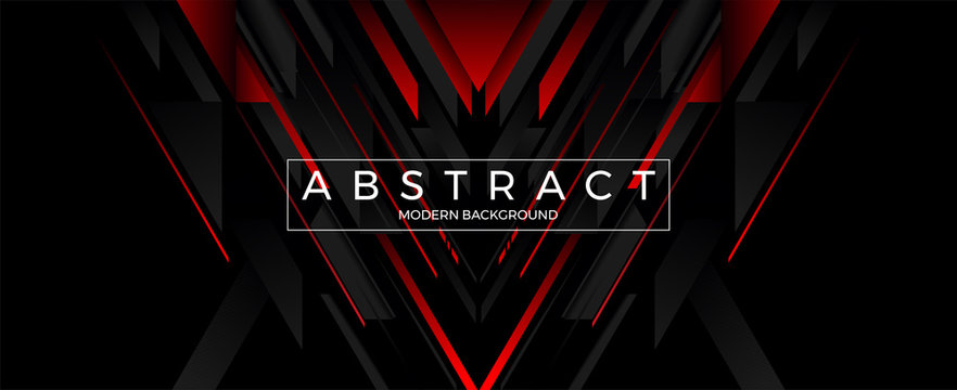 Futuristic Tech Red Black Motion Line Abstract Background