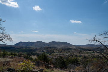 view of mountains