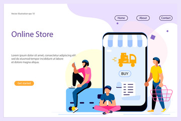 Concept for Mobile shopping