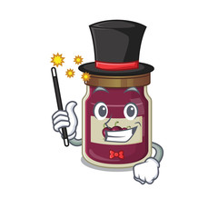 A picture of plum jam performance as a Magician