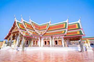 Obraz premium Phra That Choeng Chum Temple landmark of Sakornnakorn province