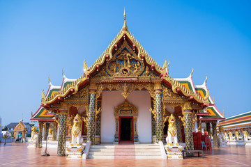 Fototapeta premium Phra That Choeng Chum Temple landmark of Sakornnakorn province