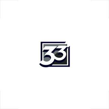 33 number logo square thirty three