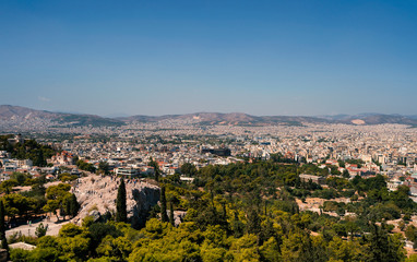 Atene - panorama dall'alto