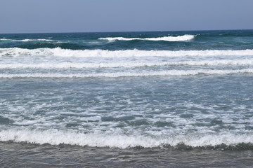 庄内浜の荒波 日本海