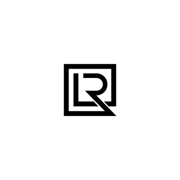 LR RL L R Letter Initial Logo Design