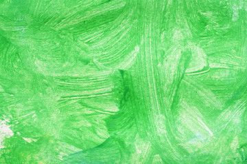 abstract image green watercolor paint on paper background
