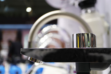 Picture of a faucet in the mall.