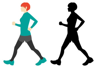 ウォーキング・女性