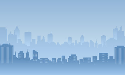 Obraz na płótnie Canvas City skyline in the daytime. Urban landscape