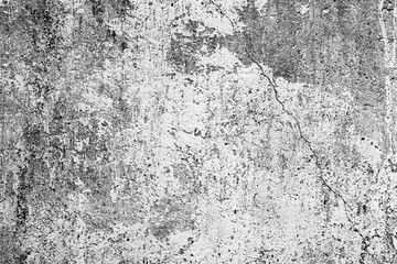 Texture of a concrete wall with cracks and scratches which can be used as a background