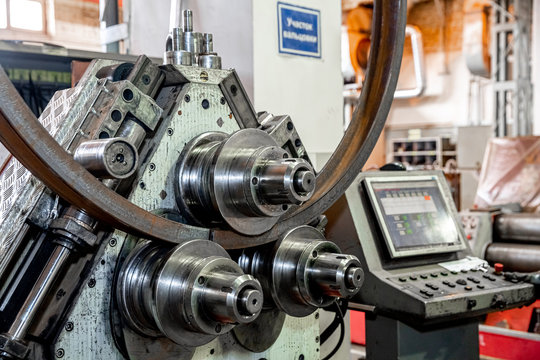 rolling section at a large Metalworking plant