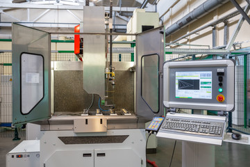 CNC machine for the production of bolts and fasteners