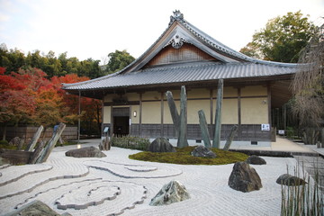 Obraz premium Enko-ji Temple in Kyoto, Japan