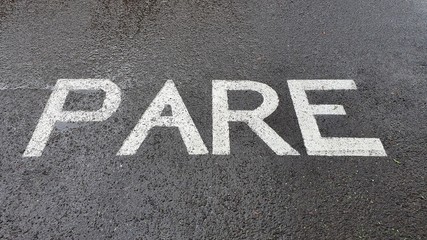 Fototapeta premium sinal de trânsito