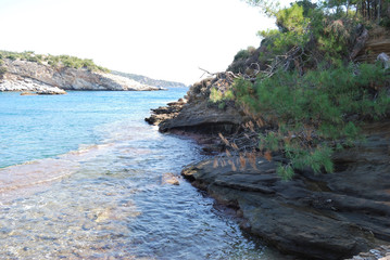Greece, Tassos island - Sea, mountains
