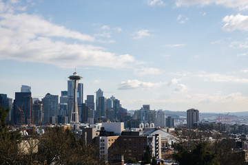 Obraz premium Seattle skyline