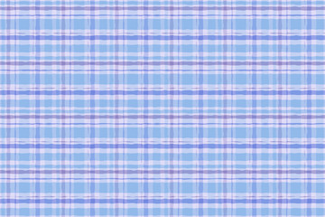 Drawn seamless watercolor plaid tartan pattern